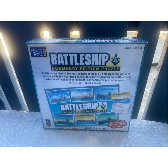 Battleship Collage World Puzzle - Picture 2 of 3